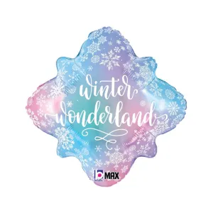 Winder Wonderland Snowflake Balloon 18