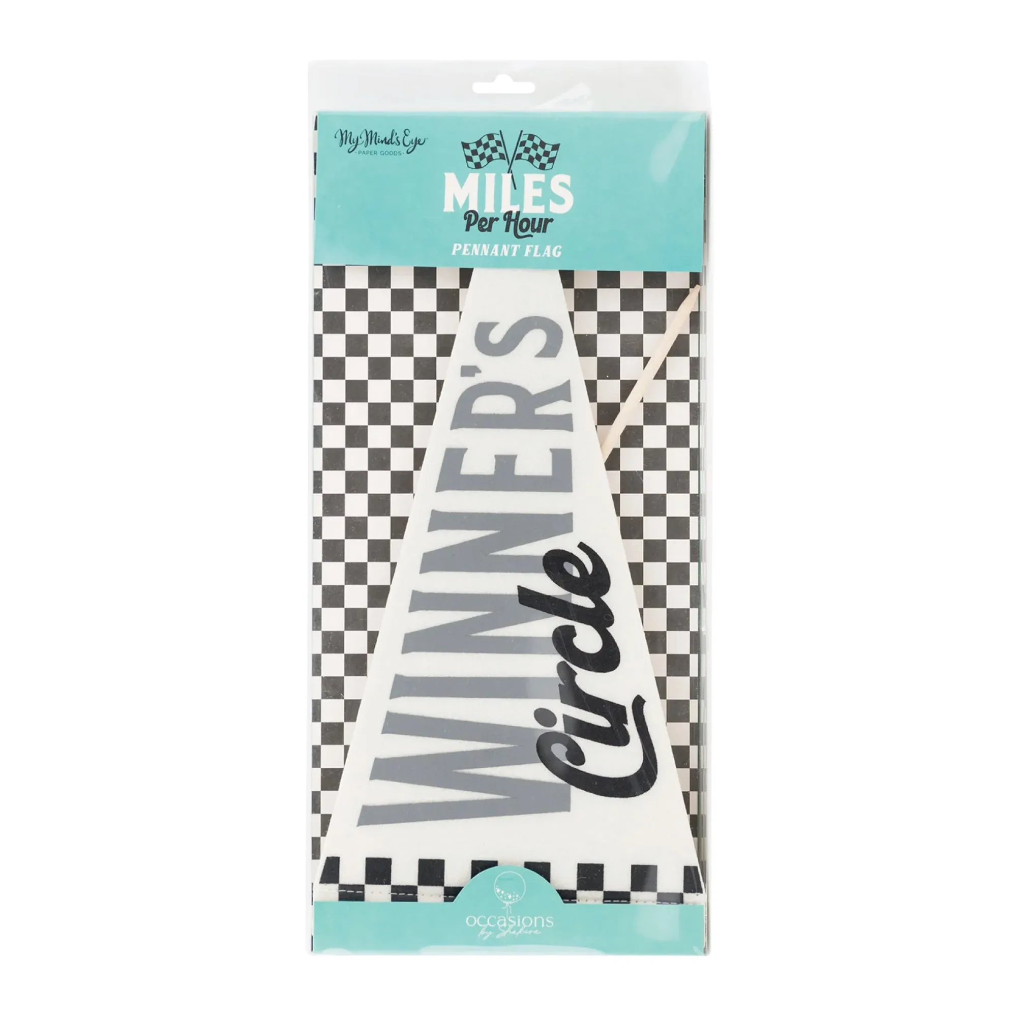 Winner's Circle Felt Pennant Flag