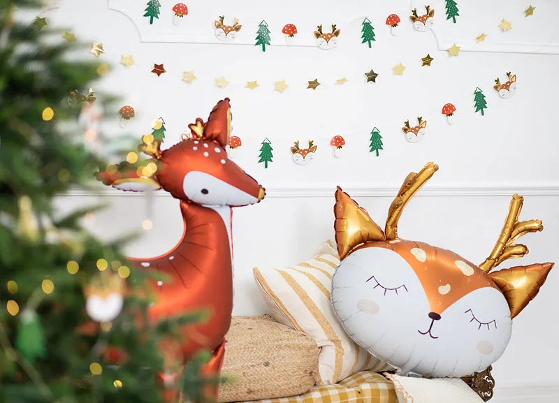 Woodland Forest Animals Paper Garland 5.5ft
