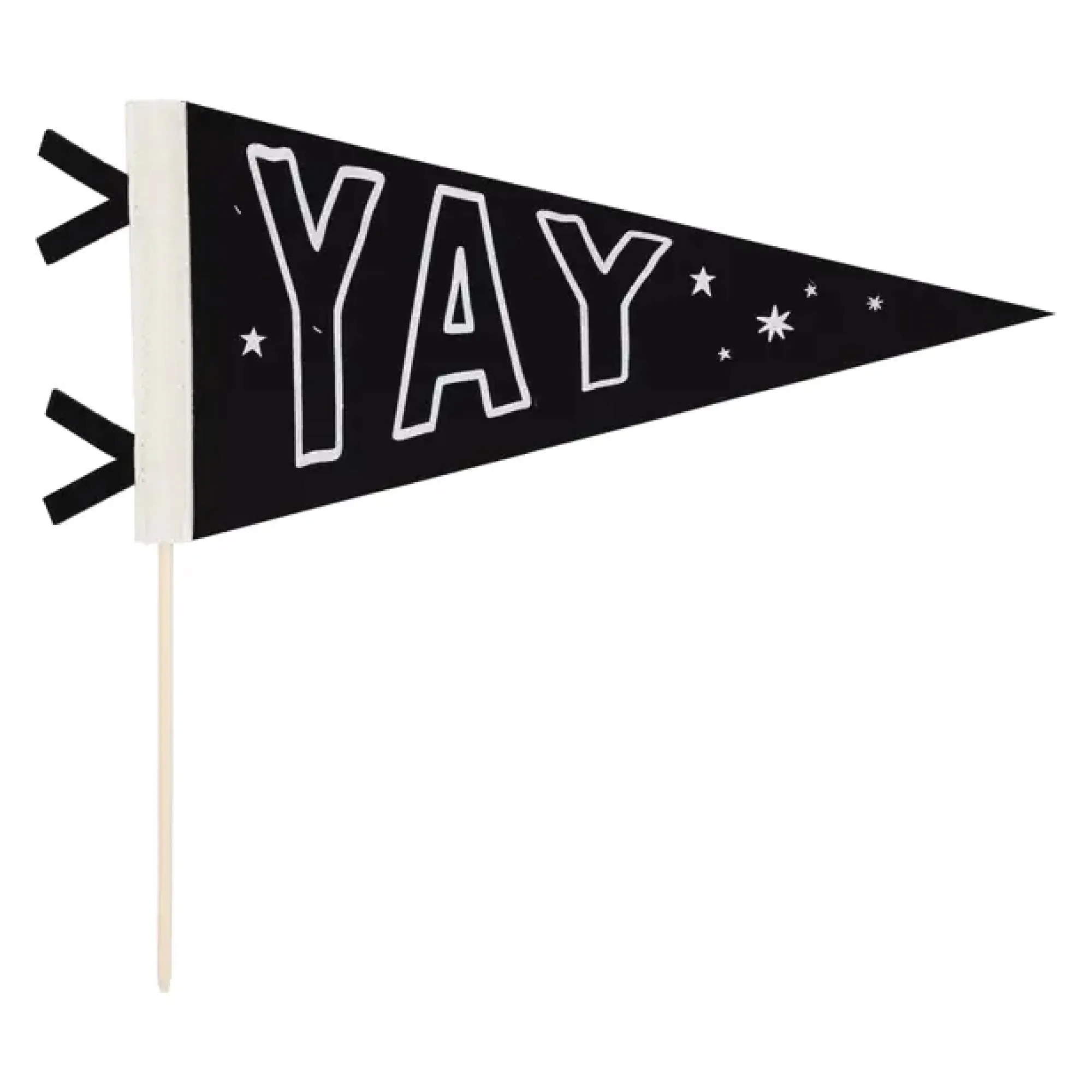 YAY Felt Pennant Flag
