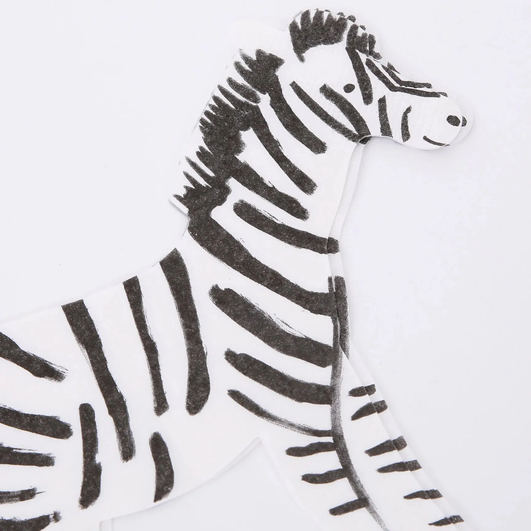 Zebra Dessert Napkins 20ct